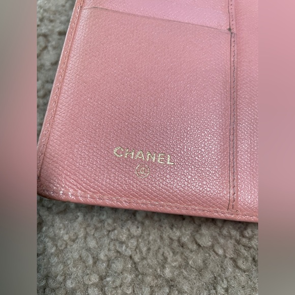 Chanel Bifold Long Wallet Coco Pink Caviar Leather Authentic - Picture 4 of 15